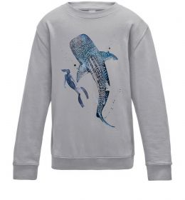 Дитячий світшот Swimming shark