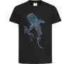 Дитяча футболка Swimming shark Чорний фото
