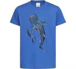 Детская футболка Swimming shark