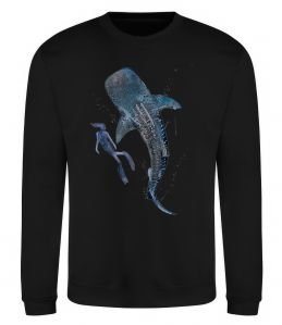 Свитшот Swimming shark