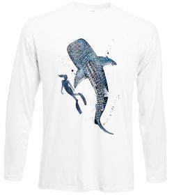 Лонгслів Swimming shark