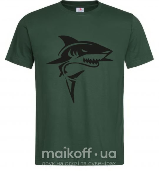 Мужская футболка Black shark Темно-зеленый фото