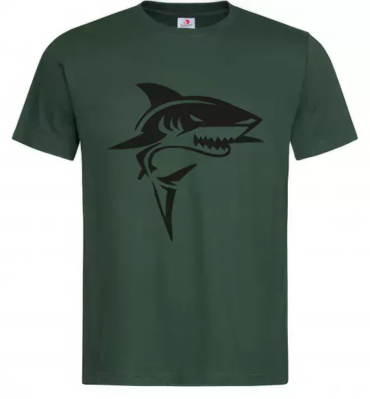 Чоловіча футболка Black shark Темно-зелений фото