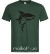 Чоловіча футболка Black shark Темно-зелений фото