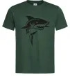 Чоловіча футболка Black shark Темно-зелений фото