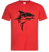 Чоловіча футболка Black shark Червоний фото