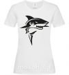 Женская футболка Black shark Белый фото
