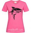 Женская футболка Black shark Ярко-розовый фото