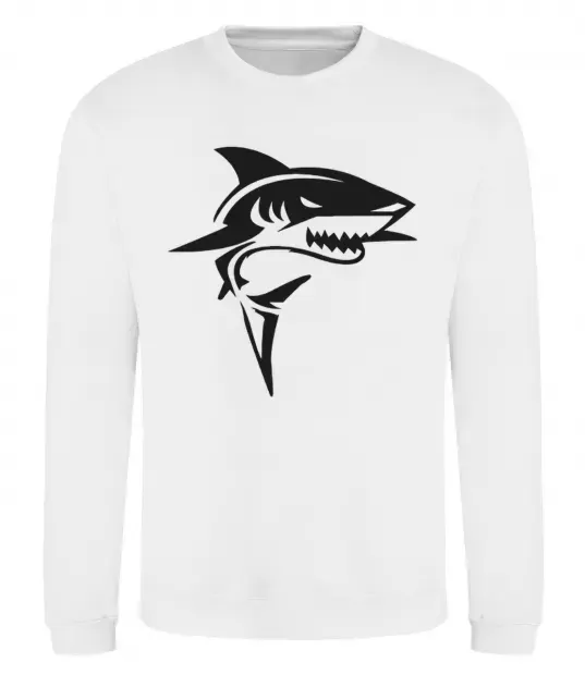 Свитшот Black shark Белый фото
