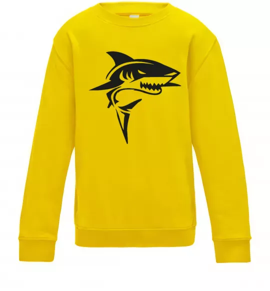 Дитячий світшот Black shark Сонячно жовтий фото