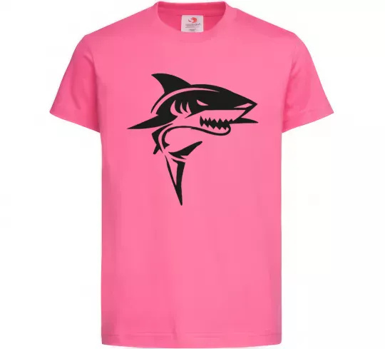 Дитяча футболка Black shark Яскраво-рожевий фото