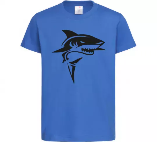 Дитяча футболка Black shark Яскраво-синій фото