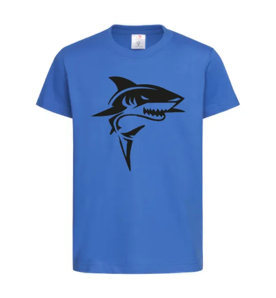 Дитяча футболка Black shark Яскраво-синій фото