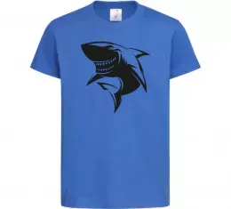 Дитяча футболка Shark is my spirit animal Чорний фото