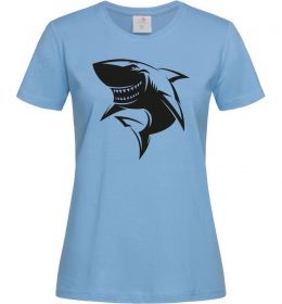 Женская футболка Smiling shark Женская футболка Smiling shark