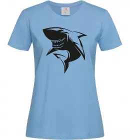Жіноча футболка Shark is my spirit animal Чорний фото