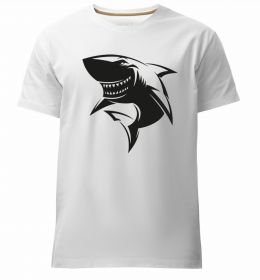 Чоловіча преміум футболка Smiling shark Чоловіча преміум футболка Smiling shark