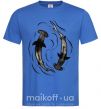 Мужская футболка Swimming sharks Ярко-синий фото