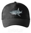 Кепка 3D shark Черный фото