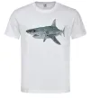 Мужская футболка 3D shark Белый Мужская футболка 3D shark Белый фото