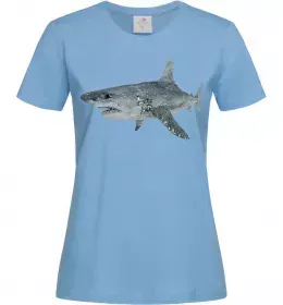 Жіноча футболка Shark is my spirit animal Чорний фото