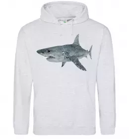 Чоловіча толстовка (худі) Shark is my spirit animal Чорний фото