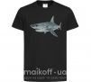 Детская футболка 3D shark Черный фото