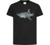 Дитяча футболка 3D shark Чорний фото