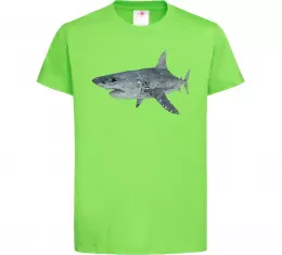 Дитяча футболка Shark is my spirit animal Чорний фото