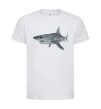 Дитяча футболка 3D shark Білий фото