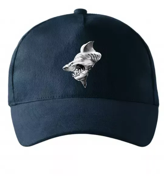 Кепка Shark face Темно-синий фото