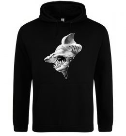 Мужская толстовка (худи) Shark face