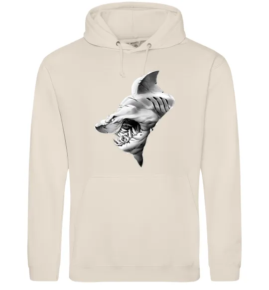 Чоловіча толстовка (худі) Shark face Таш фото