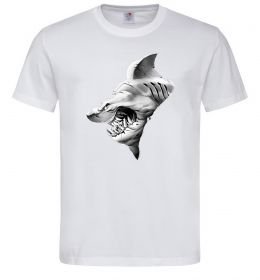 Мужская футболка Shark face