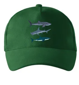 Кепка Black shark Білий фото