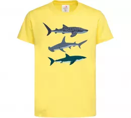 Дитяча футболка Shark is my spirit animal Чорний фото