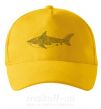 Кепка Узор акулы Солнечно желтый фото