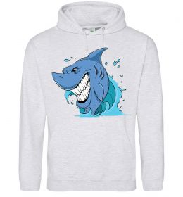 Жіноча толстовка (худі) Посмішка акули Жіноча толстовка (худі) Посмішка акули