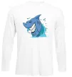 Лонгслив Посмішка акули Белый фото