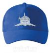Кепка Голубо-cерая акула Яскраво-синій фото