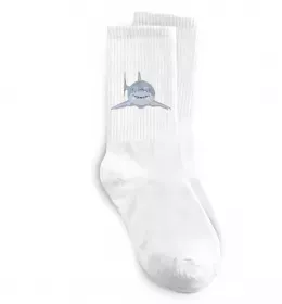 Носки Акула з мультика Белый фото