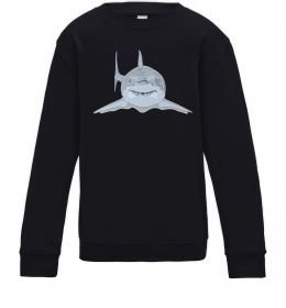 Дитячий світшот Блакитно-cіра акула Дитячий світшот Блакитно-cіра акула