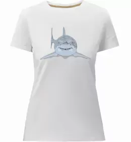 Жіноча преміум футболка Shark is my spirit animal Чорний фото