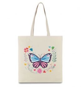 Эко-сумка Метелики в квітах