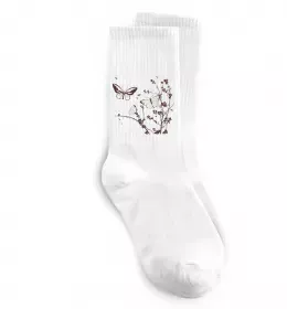 Носки Червоний метелик Белый фото