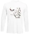 Лонгслив Метелики на гілках Белый фото