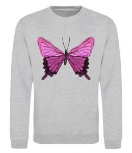 Свитшот Фіолетово-рожевий метелик