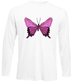 Лонгслів Фіолетово-рожевий метелик Лонгслів Фіолетово-рожевий метелик