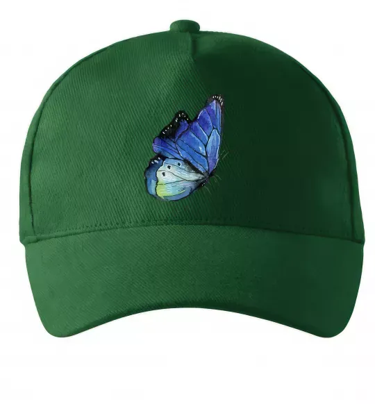 Кепка Blue butterfly Темно-зелений фото