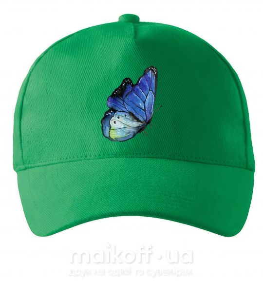 Кепка Blue butterfly Зеленый фото
